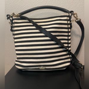 Striped Kate Spade Crossbody Bag